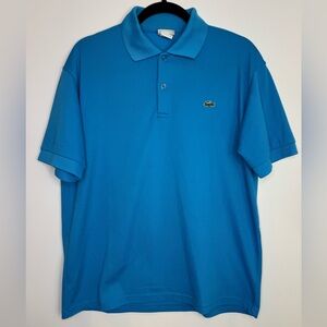 Lacoste Men's Vibrant Blue Polo preppy Shirt